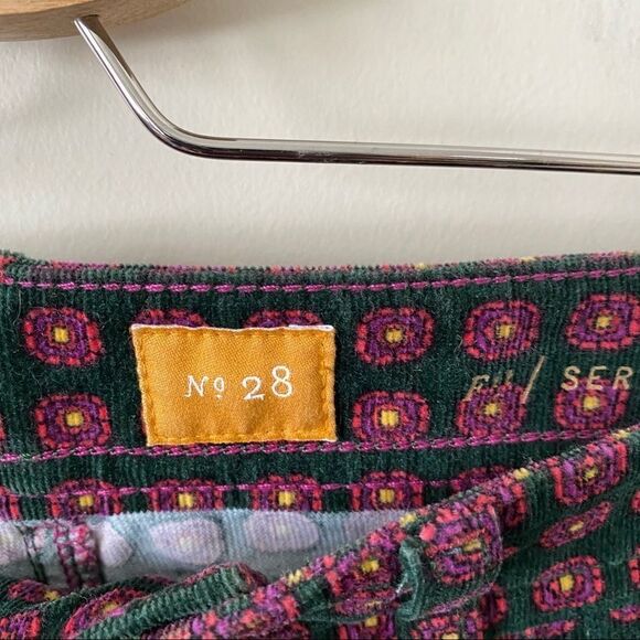 Anthro “Plicro & Letterpress” Serif Skinny Pants - Picture 3 of 8